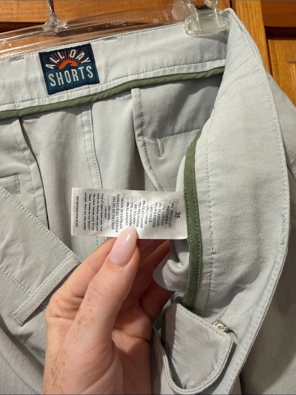 Faherty Men’s All Day Shorts 9” Stone